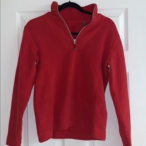 NWOT Tommy Bahama red quarter zip